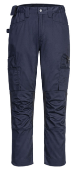 picture of Portwest CD881 - WX2 Eco Stretch Trade Trousers Dark Navy - PW-CD881DNR