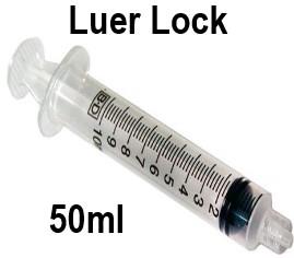 picture of Luer Lock Syringe - 50ml - Supplied Without Needle - Pack of 30 - [ML-K2142]