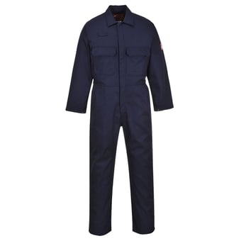 Picture of Portwest - Navy Blue Bizweld FR Coverall - PW-BIZ1NAR