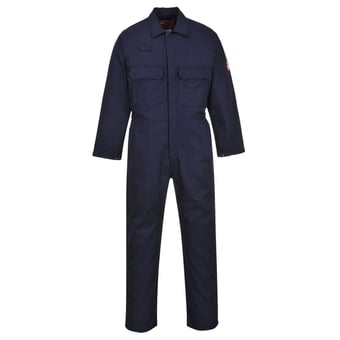 Picture of Portwest - Navy Blue Bizweld FR Coverall - PW-BIZ1NAR - (DISC-R)