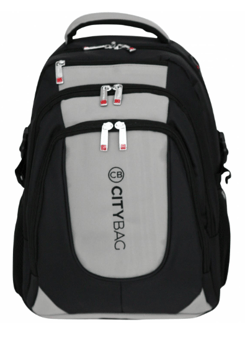 picture of Laptop Backpack - Waterproof - 20 x 45 x 20cm - Grey - [TI-BB801-BG] - (HP) - (DISC-R)