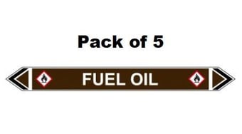 picture of Flow Marker - Fuel Oil - Pack of 5 - [CI-13487]