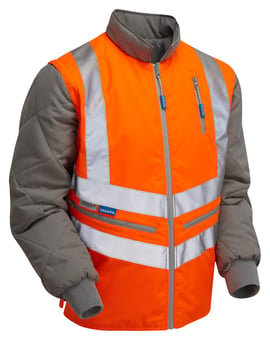 picture of Pulsar Rail Orange Spec Interactive Body Warmer - PR-PR498