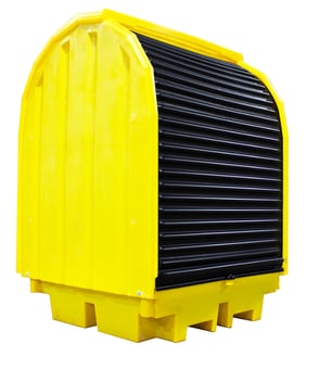 Picture of Ecospill Polyethylene 4 Drum All Weather Spill Pallet - Drum Not Included - [EC-P3201514]