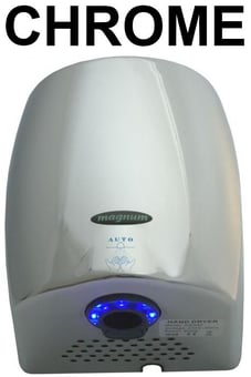 picture of Magnum Blue Lightning Hand Dryer - Chrome - [BP-HBL1XC]