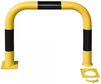Picture of BLACK BULL Removable Protection Guard - Indoor Use - (H)600 x (W)750mm - Yellow/Black - [MV-196.17.689] - (LP)