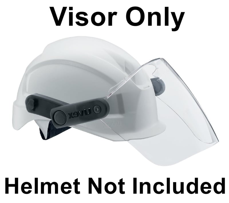 Uvex Pheos SLB 1 Polycarbonate Visor - Mechanical Attachment - [TU-9906005]