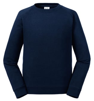 picture of Russell Schoolgear Children's Authentic Raglan Sweat - French Navy Blue - BT-R271B-FNV