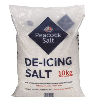 Picture of Peacock White De-icing Salt - 10kg Bag - [PK-DEI0010]