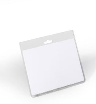 Picture of Durable Security Badge without Clip 60x90mm - Transparent - Pack of 20 - [DL-813519]