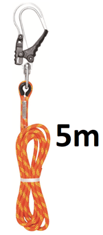 picture of LiftinGear Premium 14mm Polyester Rope Tag Line With Swivel Hook 5mtr - [GF-TL-TUZ014-KR-5MTR]