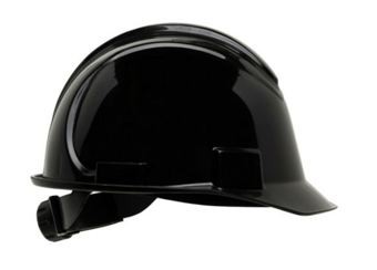 picture of Honeywell North Short Brim Hard Hat Vented Black - [HW-NSB11011E]
