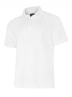 Picture of Uneek White Deluxe Poloshirt - UN-UC108-WHT