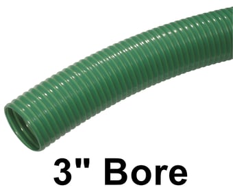 picture of Medium Duty Suction Hose 3 Inch Bore - 10 Metre - [HP-MDS300-10METRE]