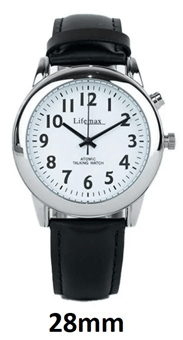 picture of Lifemax Talking Atomic Watch - Ladies Leather Strap - [LM-407LL]