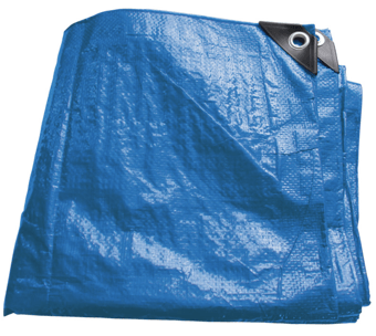 picture of Heavy Duty Polyethylene Tarpaulin - Durable 200gsm - 3M x 5M - [DO-82655]