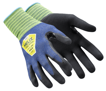 picture of HexArmor Helix 3051 Foam Nitrile Palm Coated Glove - Pair - TU-60733 - (LP)