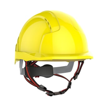Picture of JSP - EVOLite Skyworker Industrial Height Yellow Safety Helmet - [JS-AJS260-000-200]