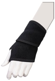 picture of Portwest PW83 Wrist Support Strap Pk2 - Black - [PW-PW83BKR]