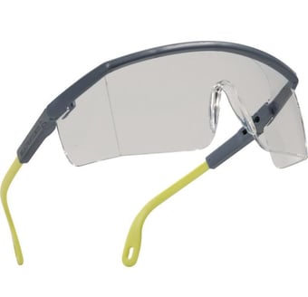 picture of Delta Plus Kilimandjaro Clear - Polycarbonate Single Lens Glasses - [LH-KILIMGRIN]