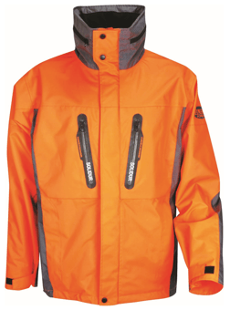 picture of Solidur H2OVEOR Waterproof H2O Rain Jacket Orange - SEV-H2OVEOR