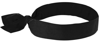 picture of Ergodyne Evaporative Cooling Bandana Black - [BE-EY6700BL]