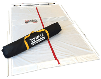 Picture of ZipWall - Magnetic Dust Barrier Door Kit - Flame Retardant - [ZP-MDK]