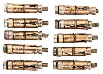 picture of Amtech 10 Piece M6 x 50mm Expansion Bolts - [DK-S5910]