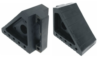 picture of Wheel Chocks - Large - Black - Pair - [PSO-BWC6150]