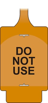 picture of AssetTag Flex – Do not use 1 - Orange - Pack of 10 - [CI-TGF0510O]