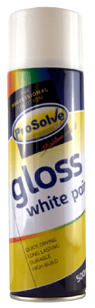 picture of ProSolve Gloss White Paint - 500ml - RAL 9003 - [PV-GWP5A]