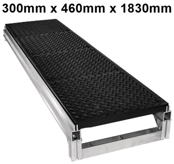 picture of Slingsby Foundation Modular Work Platform System - Diamond Plate - 300mm x 460mm x 1830mm - [SLB-429371] - (LP)