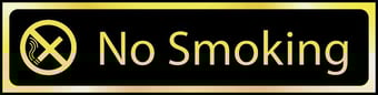 picture of Spectrum No Smoking – POL 200 x 50mm – [SCXO-CI-6400]