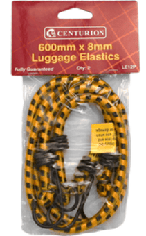 picture of 24" Luggage Elastics 8mm - 5 Packs of 2 (10pcs) - CTRN-CI-LE12P