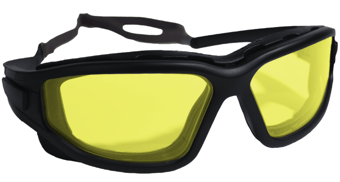 picture of Nuprol Defence Pro's Protective Eyewear - Yellow-Black - [NP-6043-BKYL]