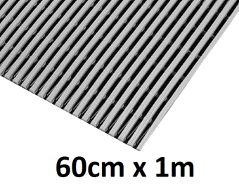 picture of Interflex Splash Anti-Slip Mat Grey - 60cm x 1m - [BLD-IF24GY]