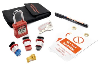 picture of Spectrum 9-Piece Lockout Pouch Kit - [CI-LOK310]