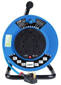 Picture of Elite 240 Volt 25 Metre 1.5mm Extension Reel - [HC-EXR25M240]