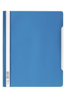 Picture of Durable - Clear View PVC Folder - Blue - Pack of 50 - [DL-257006]