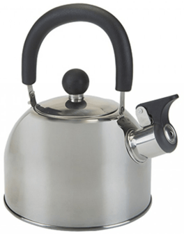 picture of Summit Metallic Stainless Steel Whistling Kettle 1.5L - [PI-674006]