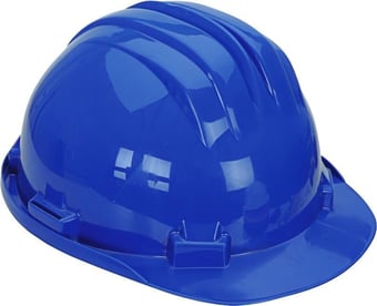 picture of Climax 5-RS Blue Unvented Safety Helmet - [CL-MOD5-RS-BLUE]