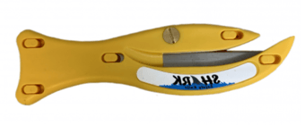 Picture of Shark Series Heavy Duty Yellow Safety Knife - No Hook Blade - [KC-SHARK-H/YELLOW]