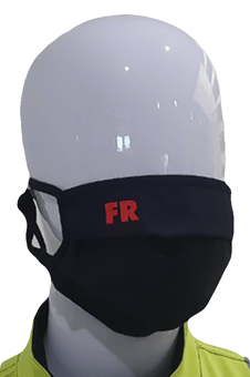 picture of ProGARM MED300 AntiViral Flame Resistant Reusable Navy Blue Face Mask - Single - [PG-MED300] - (DISC-X)