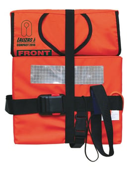picture of Lalizas Foam Folding Lifejacket Compact - SOLAS/MED-MER/TC - Adult - Orange - [LZ-72214] - (LP)