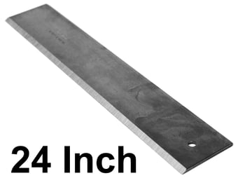 picture of Maun Steel Straight Edge Imperial 24" - [MU-1701-024]
