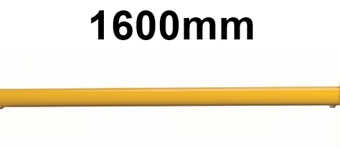 picture of QMP Round Tube Rail Barrier - Universal Rail - 1600mm - [QM-RBTRBRB1600Y]