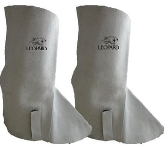 Picture of Leopard Chrome Leather Gaiters - 14 Inch - [MH-CG1060014]