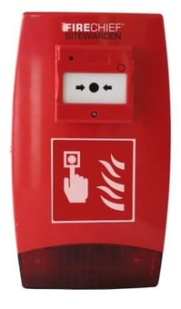 Picture of Firechief Sitewarden SP100 Call Point Site Alarm - H330mm x W190mm x D105mm - [HS-116-1141]