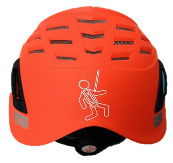 picture of ARESTA Plus Multi Impact Safety Helmet Vented Orange - [XE-AR-04061-ORA]