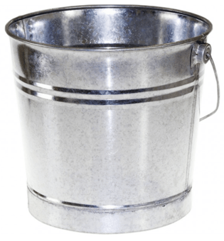 Picture of Galvanised Domestic Bucket - 9 Litre - [SCXO-CI-80063]